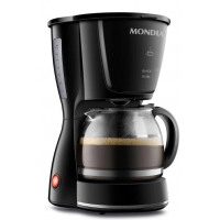 Cafeteira Eletrica 18 Xicaras 550W Mondial Preta