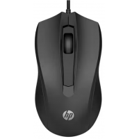 Mouse 1600DPI Optico HP com Fio USB Preto