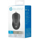 Mouse 1600DPI Optico HP com Fio USB Preto