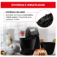 Batedeira 400W Arno com 2 Tigelas 4 Velocidades Ellegance Black