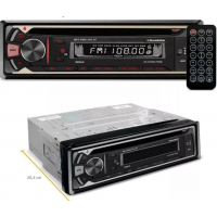 SOM AUTOMOTIVO ROADSTAR 52W BLUETOOTH USB E LEITOR DE CARTAO SD