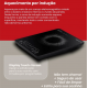 COOKTOP DE INDUCAO ITALIANO AGRATTO 1200W Painel Digital