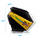 Gabinete Gamer ATX Transformer Lateral em Vidro Preto e Amarelo