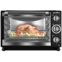 FORNO ELETRICO 36L BRITANIA 1500W C/ TIMER - PRETO 220V