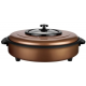 Panela Eletrica 1500W Cadence 41cm 5 Temperaturas Vermelha 220V