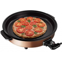 Panela Eletrica Grande 1500W Cadence 41cm assa pizza RED 220V