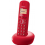 Telefone Sem Fio Panasonic Luxx Red c/ Identificador Bivolt sem Caixa