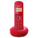 Telefone Sem Fio Panasonic LCD 10 Chamadas Vermelho Bivolt