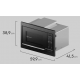 MicroOndas de Embutir 34L Electrolux Luxx Black 1400W