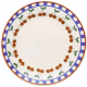 Jogo de Jantar 20 PC Oxford em Ceramica Alto Brilho BLUE CHERRY