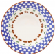 Jogo de Jantar 20 PC Oxford em Ceramica Alto Brilho BLUE CHERRY