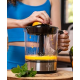 Espremedor de Frutas 1.2L Wap 1200W Desmontavel Inox Preto