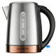 Chaleira Eletrica 1.7L Gradiente 1100W Inox Cobre 127V