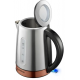 Chaleira Eletrica 1.7L Gradiente 1100W Inox Cobre 127V