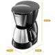Cafeteira Eletrica 720ml Britania 550W 18 Cafes Inox 127V