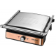 Grill Sanduicheira 2000W Gradiente Antiaderente Inox Cobre 127V