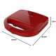 Sanduicheira Eletrica 750W Cadence Antiaderente Luxx Red
