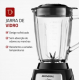 LIQUIDIFICADOR MONDIAL 1400W JARRA DE VIDRO FACA REMOVIVEL 