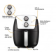 FRITADEIRA AIR FRYER BRITANIA 4.2L ANTIADERENTE 1500W PRETA