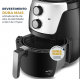 FRITADEIRA AIR FRYER BRITANIA 4.2L ANTIADERENTE 1500W PRETA