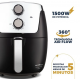 FRITADEIRA AIR FRYER BRITANIA 4.2L ANTIADERENTE 1500W PRETA