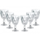 Jogo de Taças 6 und Diamond 325ml Vidro Luxx Ellegance
