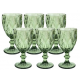 Jogo de Taças 6 und Diamond 325ml Vidro Luxx Ellegance