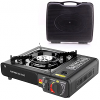 Fogao a Gas Portatil 2.9kW Multiuso Preto