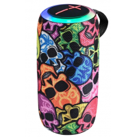 Caixa de Som Portatil 90 db Bluetooth Led