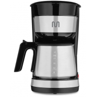 Cafeteira Eletrica 900W Multilaser 30 Xicaras Inox Preto 220V