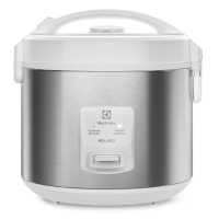 Panela Eletrica de Arroz 3.5L Electrolux 700W Antiaderente Tampa Vidro Branca