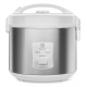 Panela Eletrica de Arroz 3.5L Electrolux 700W Antiaderente Tampa Vidro Branca