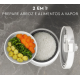 Panela Eletrica de Arroz 3.5L Electrolux 700W Antiaderente Tampa Vidro Branca