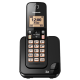Telefone sem Fio Panasonic Identificador de Chamadas Preto