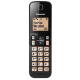 Telefone sem Fio Panasonic Identificador de Chamadas Preto