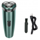 Barbeador Eletrico Recarregavel USB 800mAh Lavavel Verde