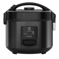 Panela de Arroz 2L Electrolux 350W faz 6 Xicaras Preta