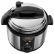 Panela de Pressao Eletrica 5L Electrolux 900W Antiaderente Inox Preta