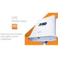 CPE Router Wireless Proeletronic 5.8GHz Antena Embutida 20dBi 