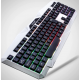 Kit Teclado e Mouse Officer 1000DPI com Fio USB Preto