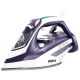 Ferro de Passar a Vapor 2000W Philco 450ml Ceramica Roxo Branco 220V