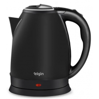 Chaleira Eletrica 2L Elgin 1500W Preta 220V