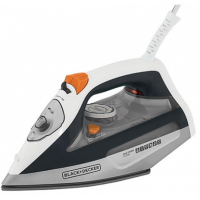 Ferro de Passar 1200W Vapor Black Decker Ceramica Cinza
