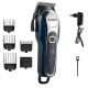 Maquina de Cortar Cabelos 5W Kemei 4 Pentes Bivolt