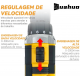 Furadeira Parafusadeira 2 Baterias sem Fio Maleta 24 Bits Luvas