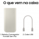 Carregador Portatil 10.000mAh Samsung 2 USB C 25W