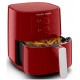 Fritadeira Eletrica Air Fryer 1400W Philips Walita 4L Vermelha