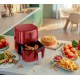 Fritadeira Eletrica Air Fryer 1400W Philips Walita 4L Vermelha