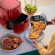 Fritadeira Eletrica Air Fryer 1400W Philips Walita 4L Vermelha 220V