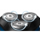 Barbeador Eletrico Rotativo Philips 3 Cabeças Lavavel Preto